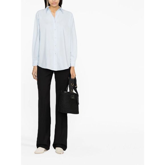 Forte Forte Button-Up Blue Size 8 - Picture 1 of 14